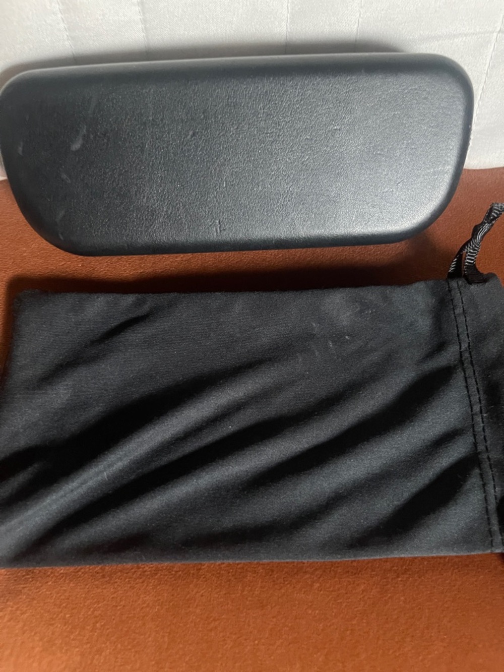 Dolce & Gabbana Black Sunglasses Case with Black Drawstring Pouch - Picture 4 of 4